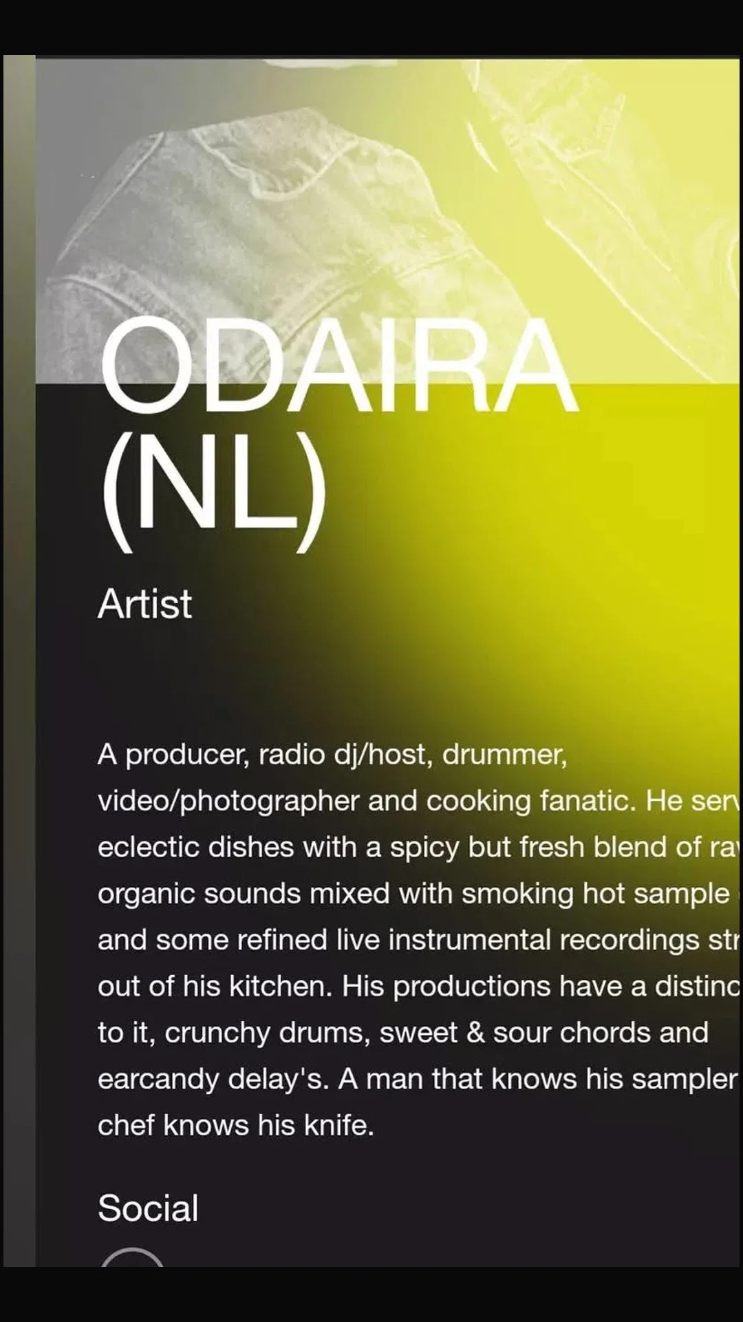 ADE artist page