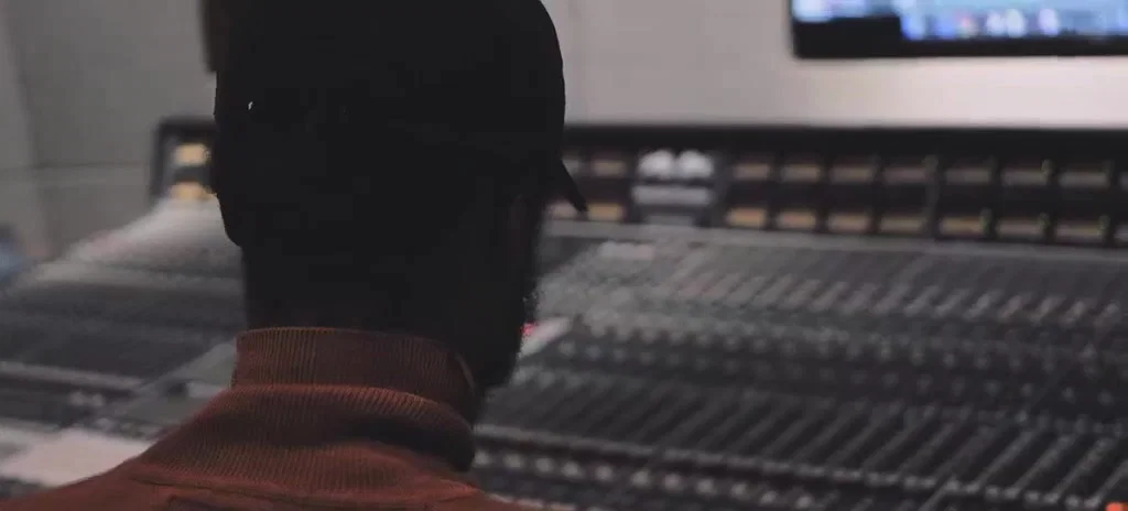 Drums in studio